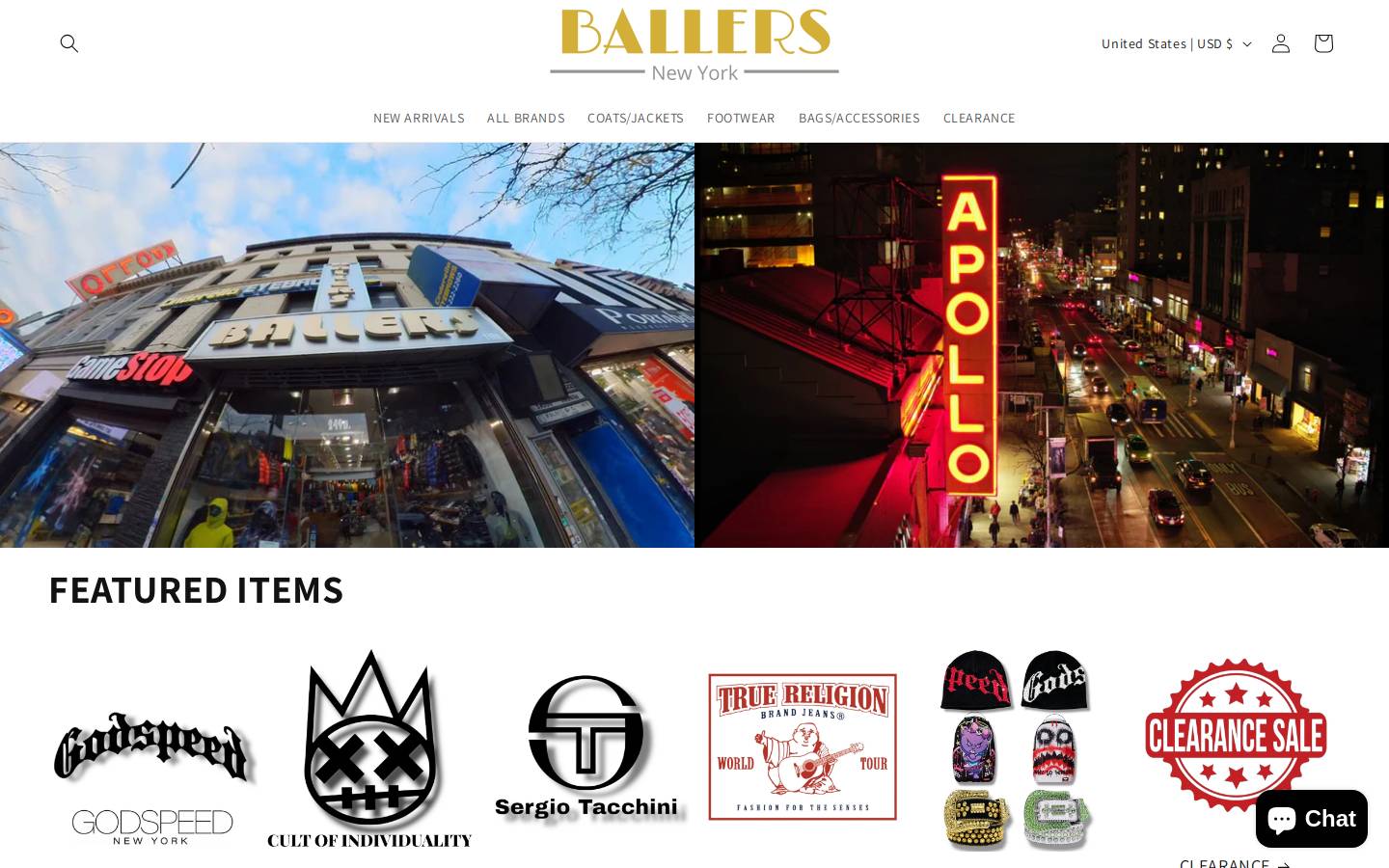 ballersharlem.com homepage screenshot