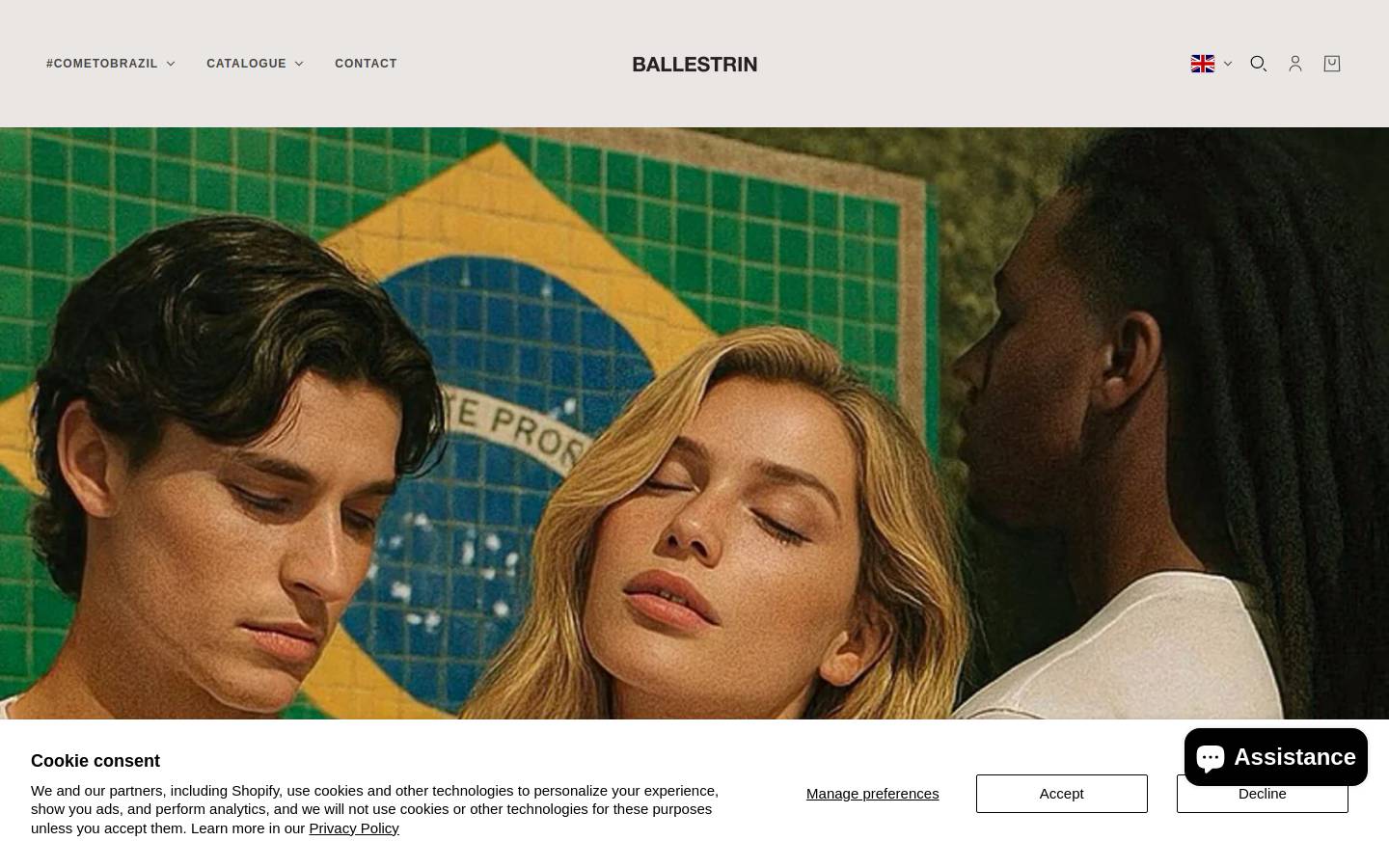 ballestrin.com homepage screenshot