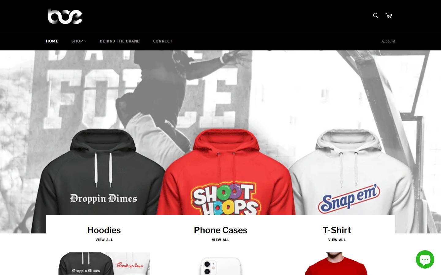 ballovereverything.com homepage screenshot