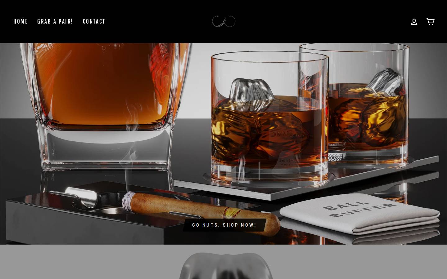 ballstones.com homepage screenshot