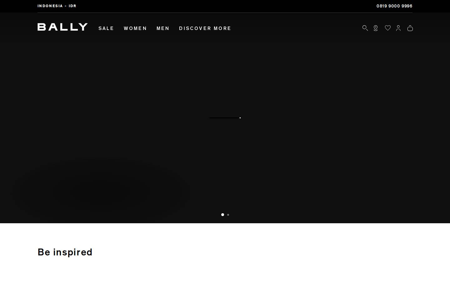bally.co.id homepage screenshot