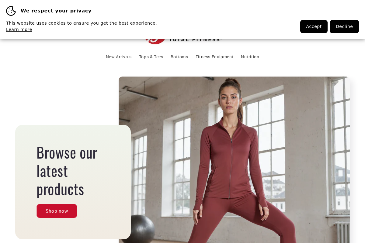 ballytotalfitness.com homepage screenshot