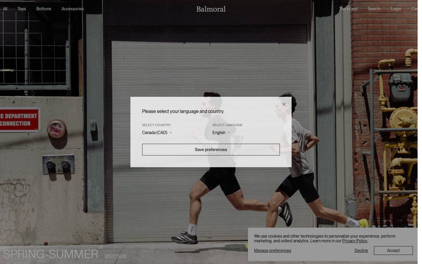 balmoralsports.ca homepage screenshot