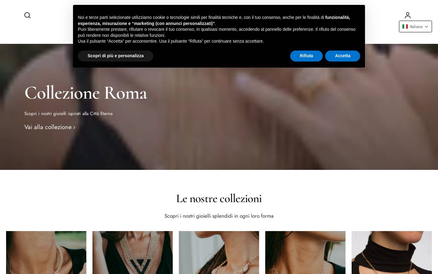 baloogioielli.com homepage screenshot