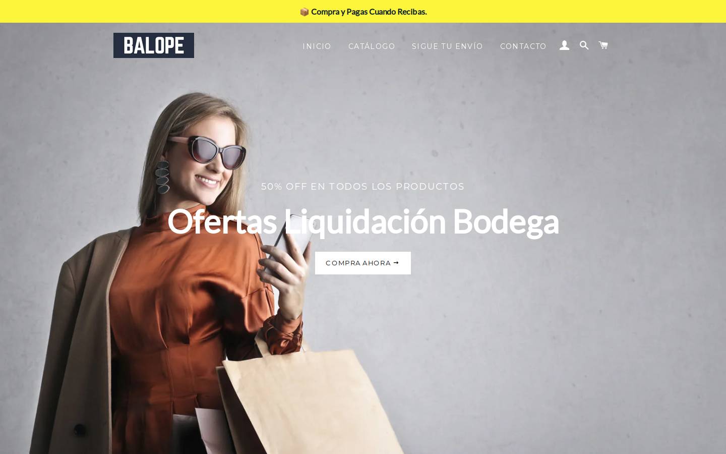 balope.com homepage screenshot