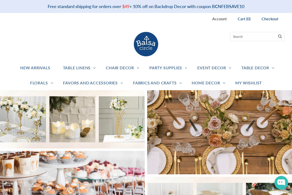 Balsa Circle, LLC homepage screenshot