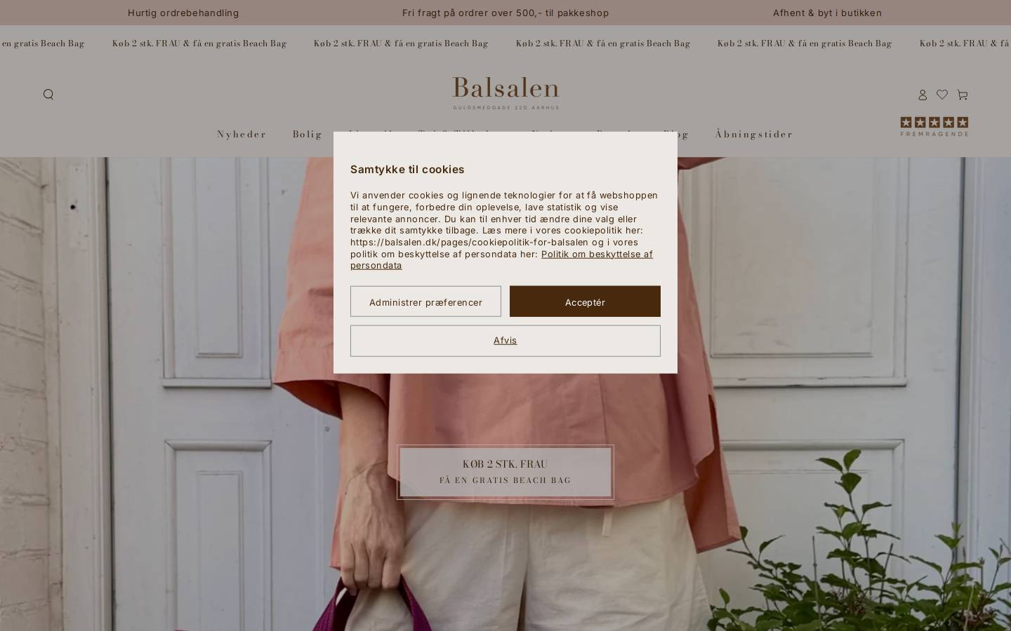 balsalen.dk homepage screenshot