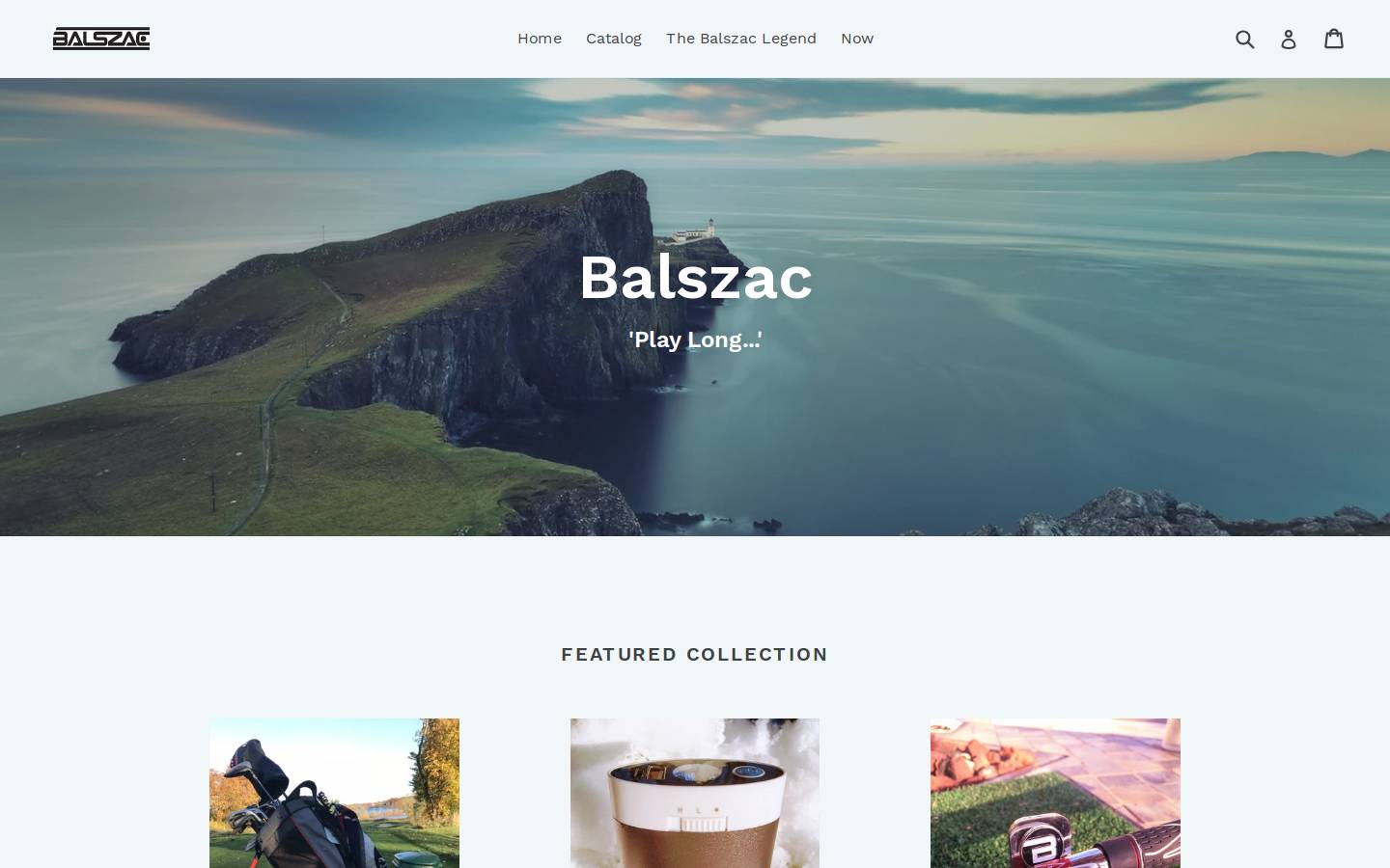 balszac.life homepage screenshot