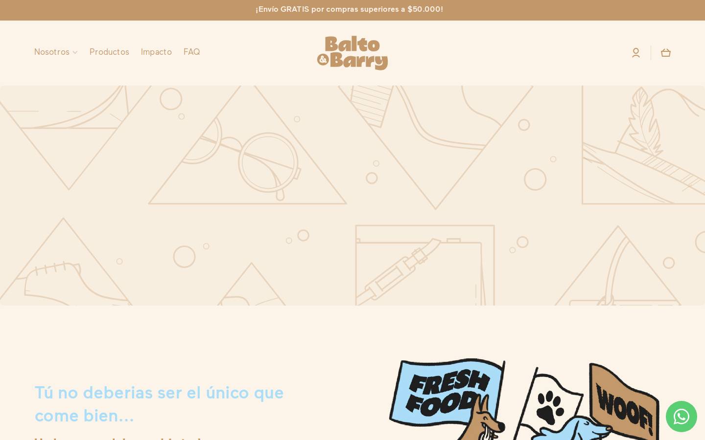 baltoandbarry.com homepage screenshot