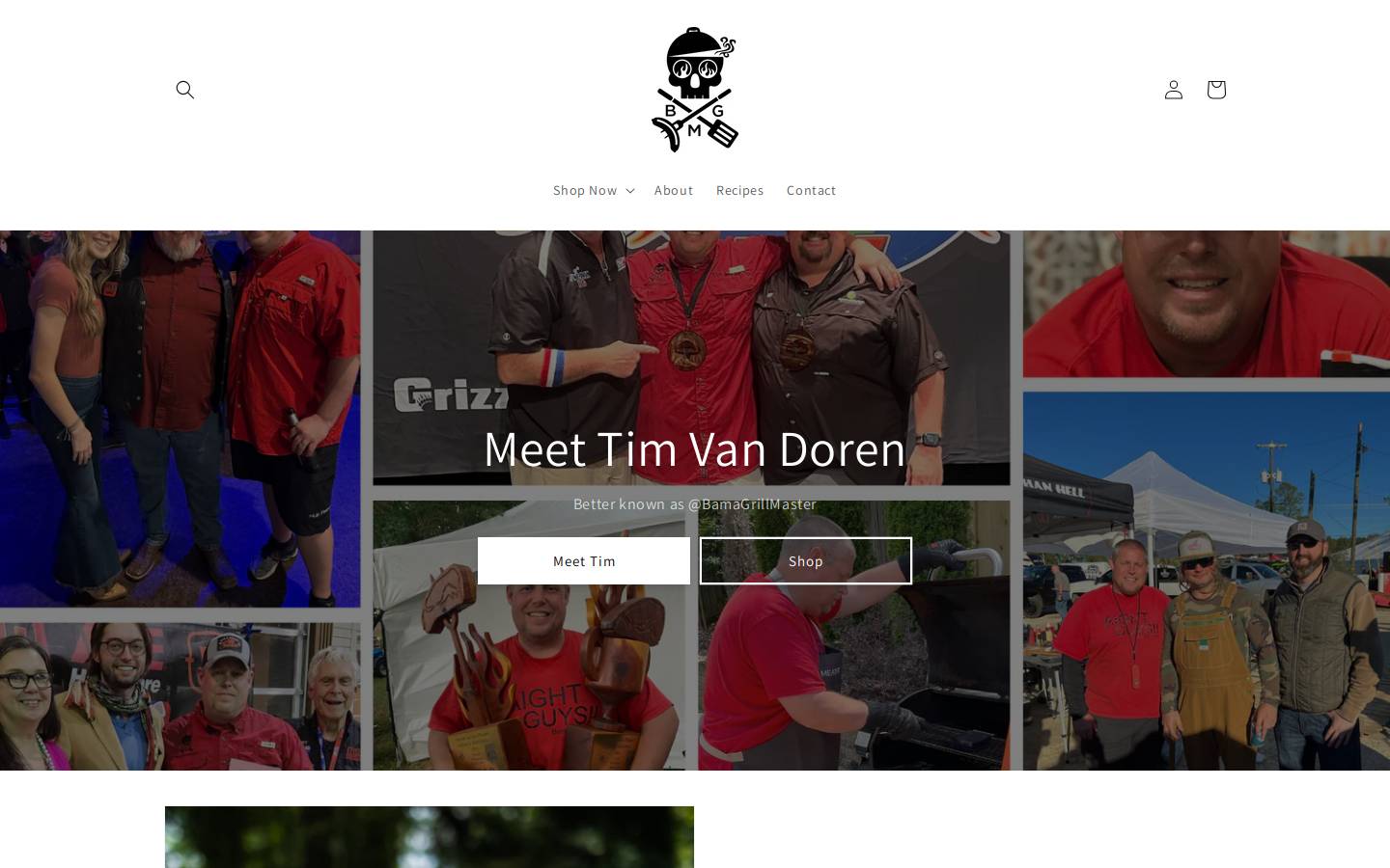 bamagrillmaster.com homepage screenshot