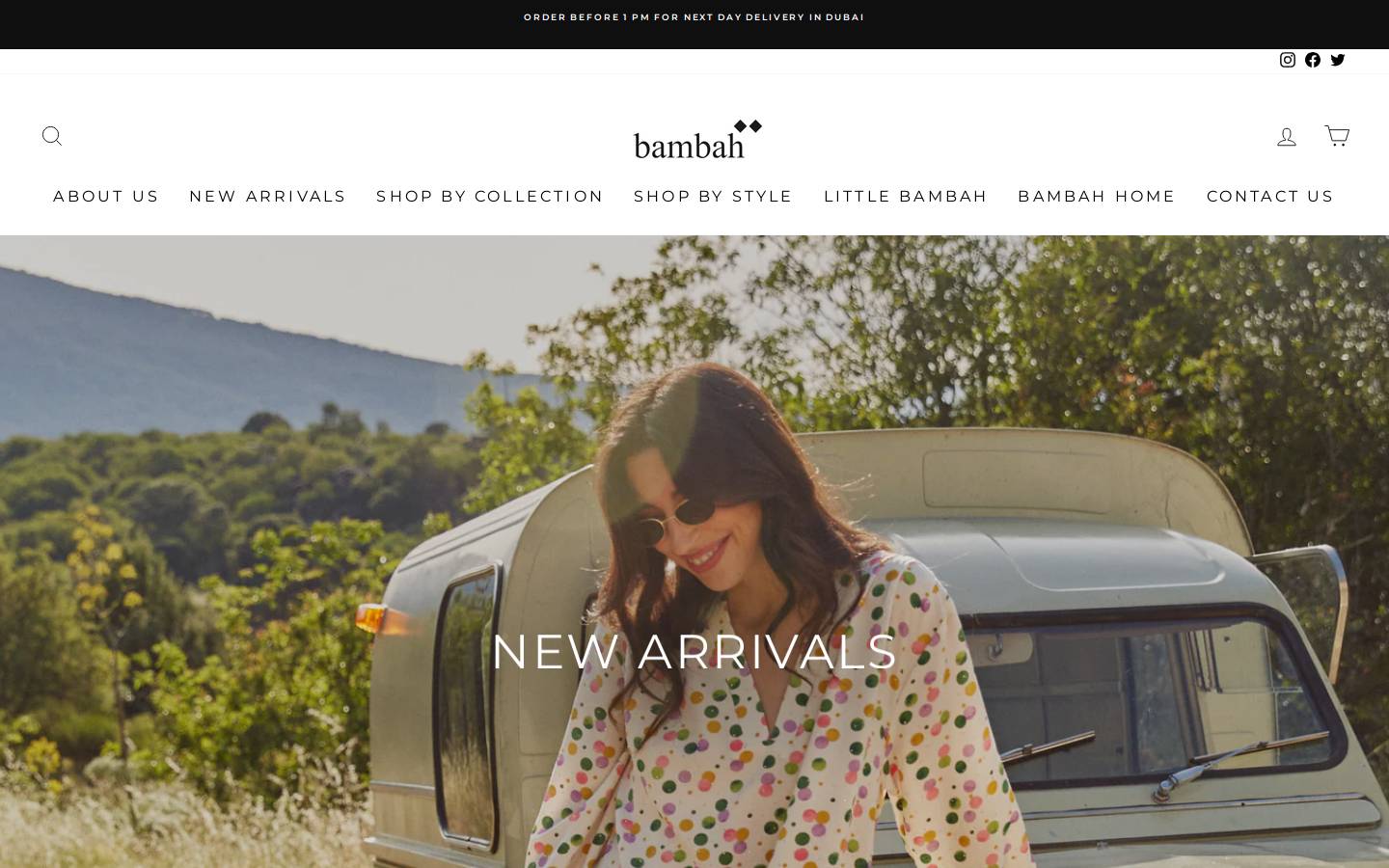 bambah.com homepage screenshot