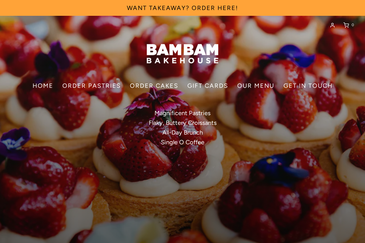 bambambakehouse.com homepage screenshot