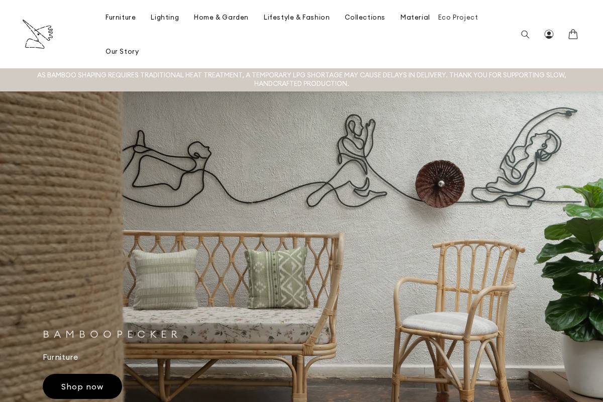 bamboopecker.com homepage screenshot