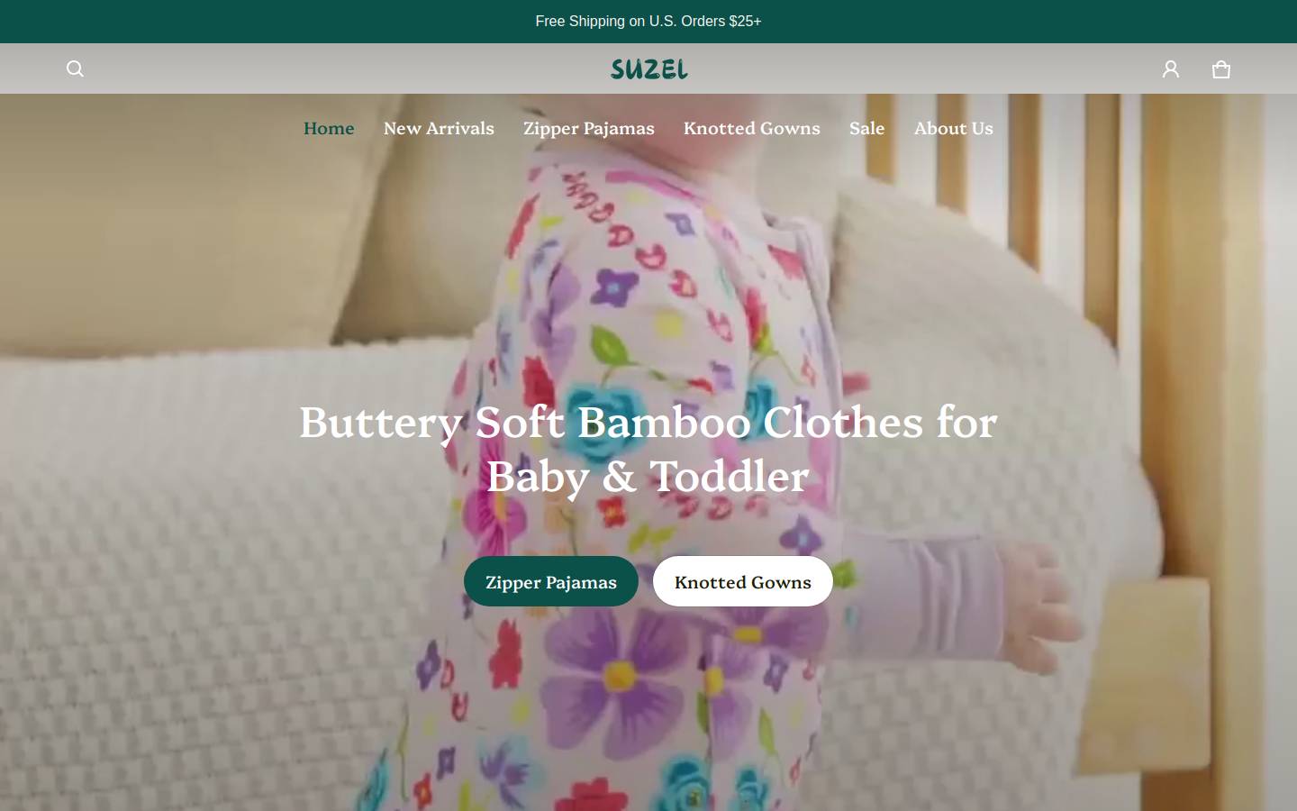 bamboosuzel.com homepage screenshot
