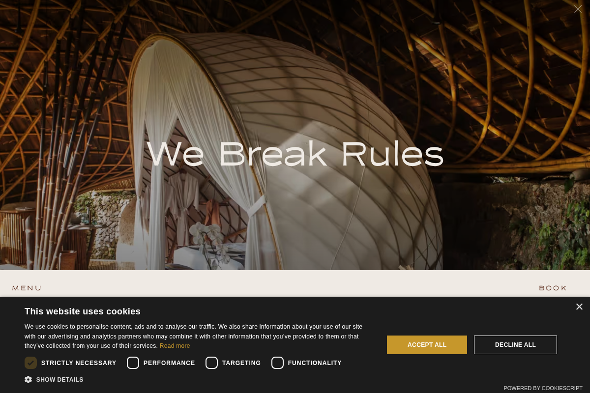 bambuindah.com homepage screenshot