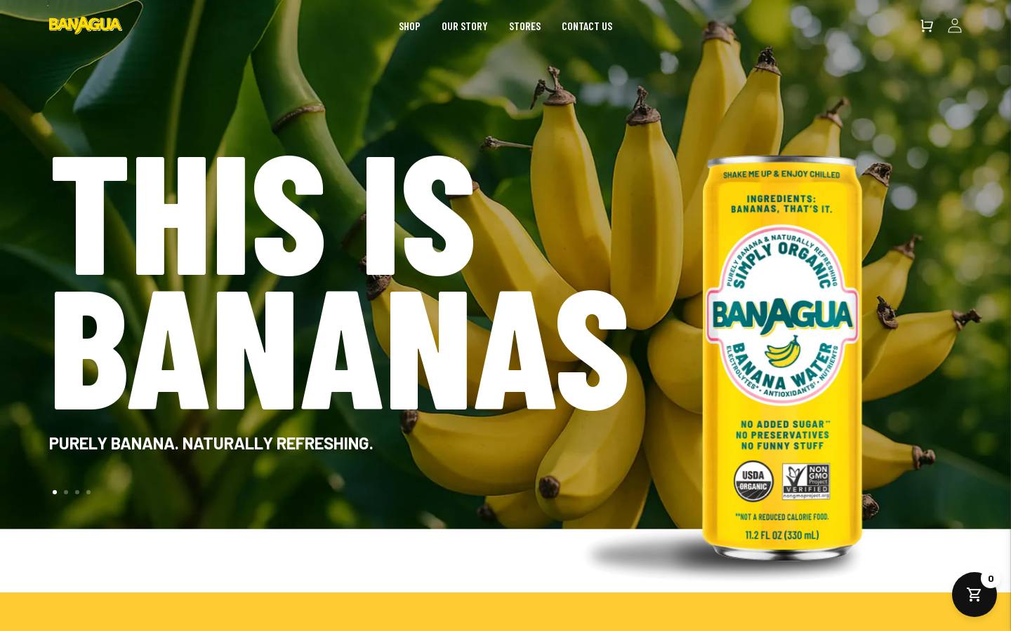 banagua.com homepage screenshot