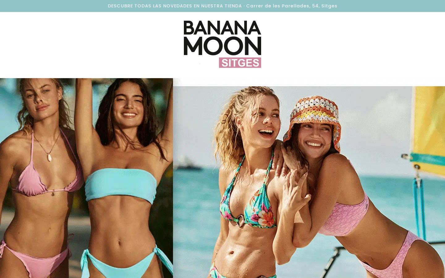 bananamoonsitges.com homepage screenshot