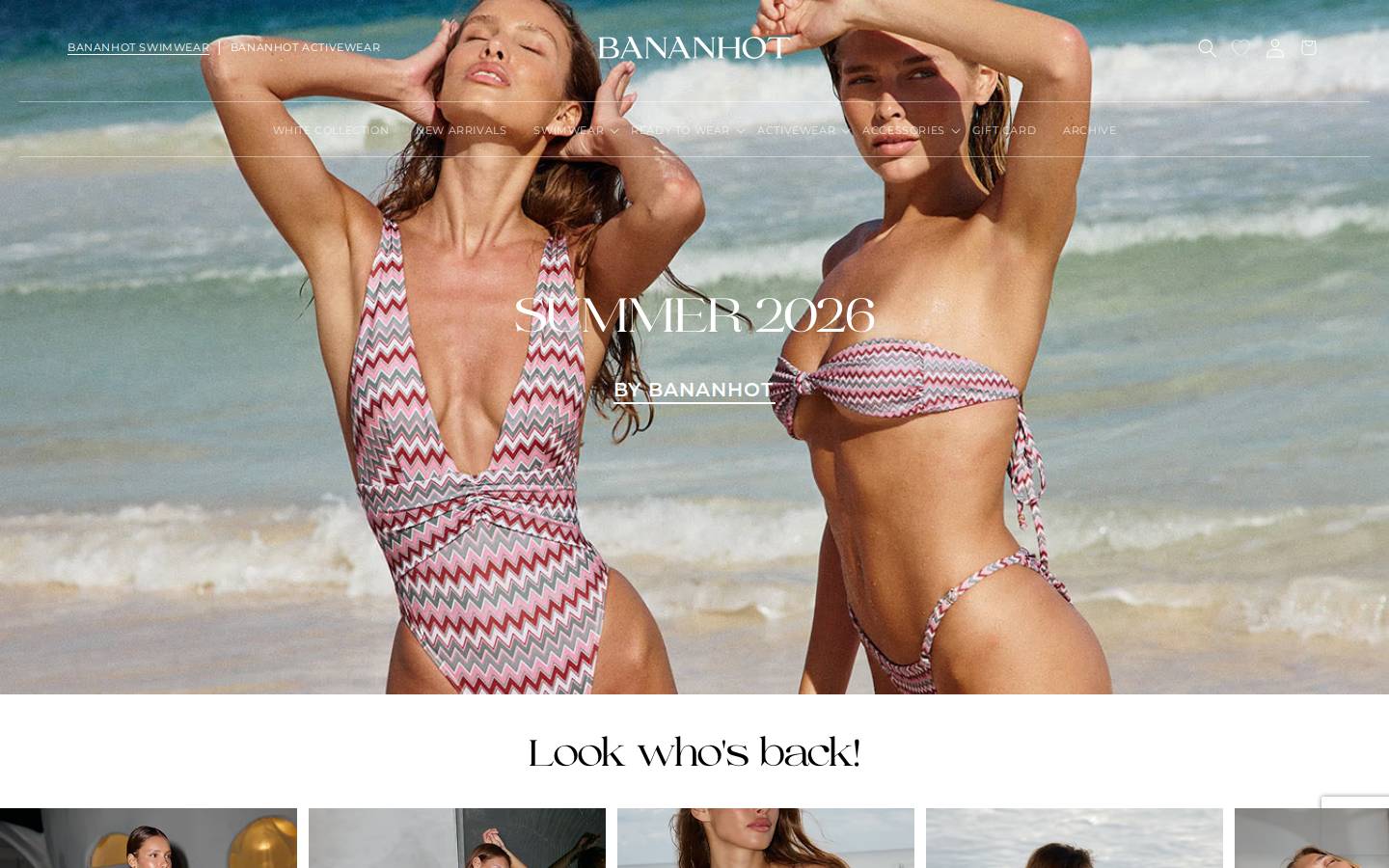 Bananhot homepage screenshot