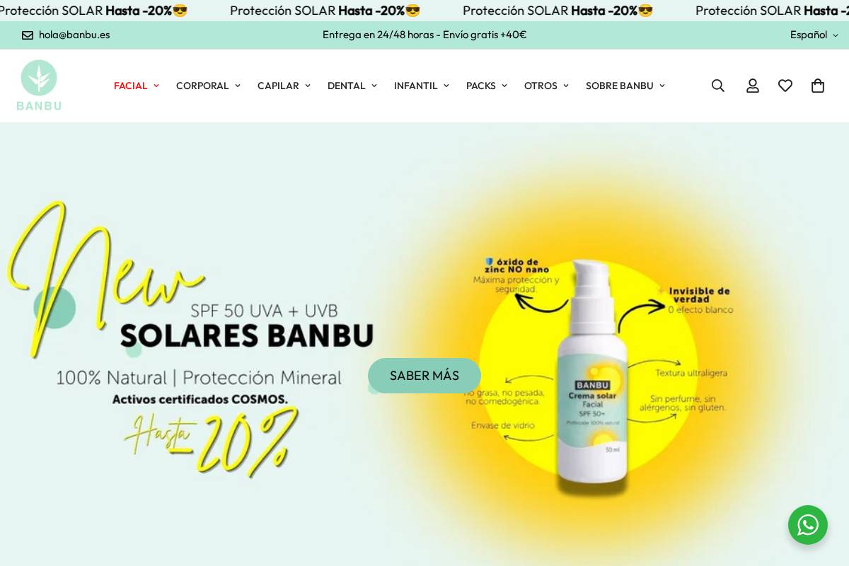 BANBU homepage screenshot
