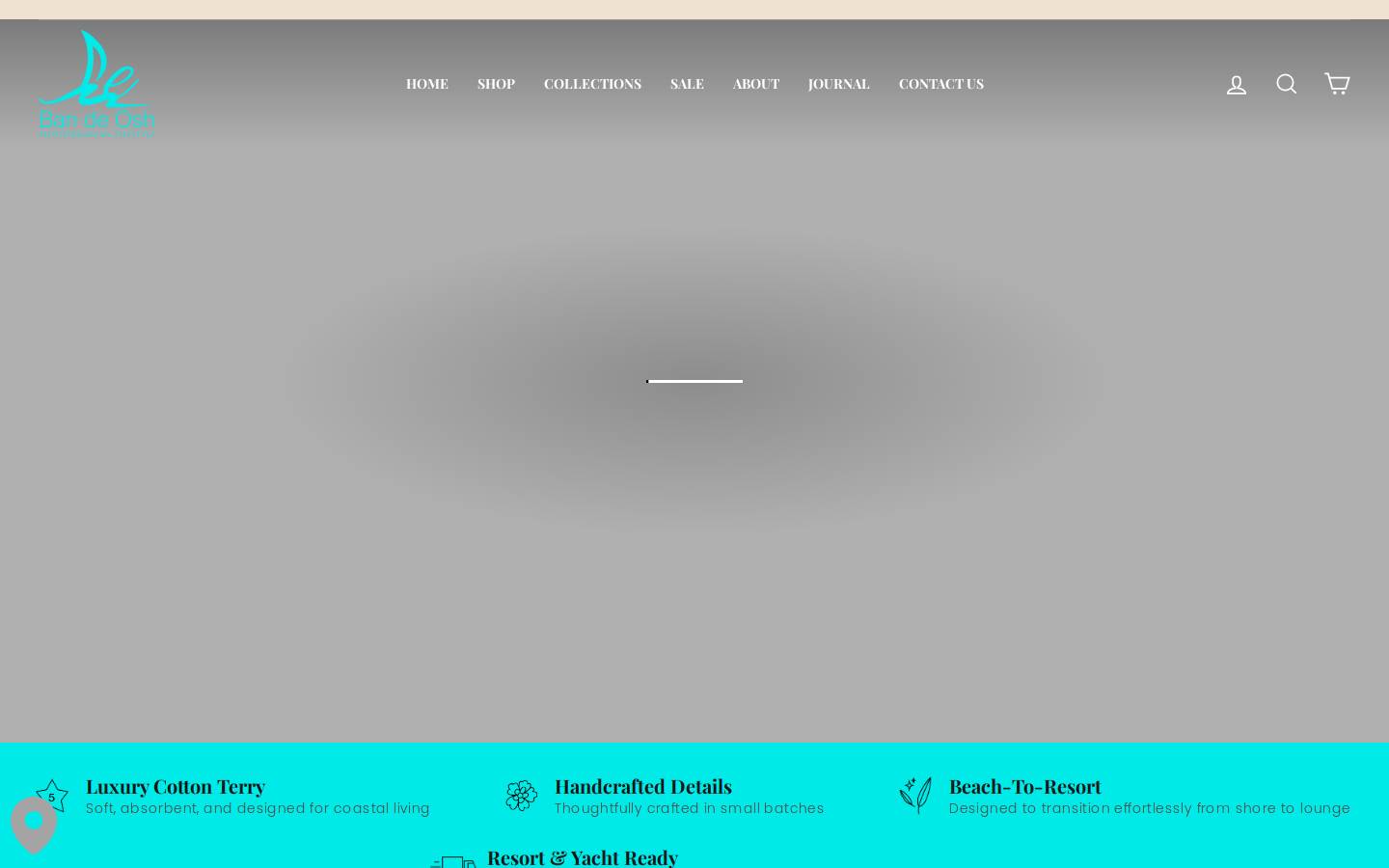 bandeosh.com homepage screenshot