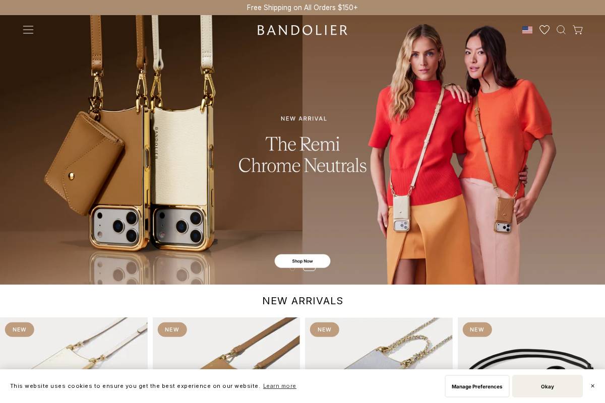 BANDOLIER homepage screenshot