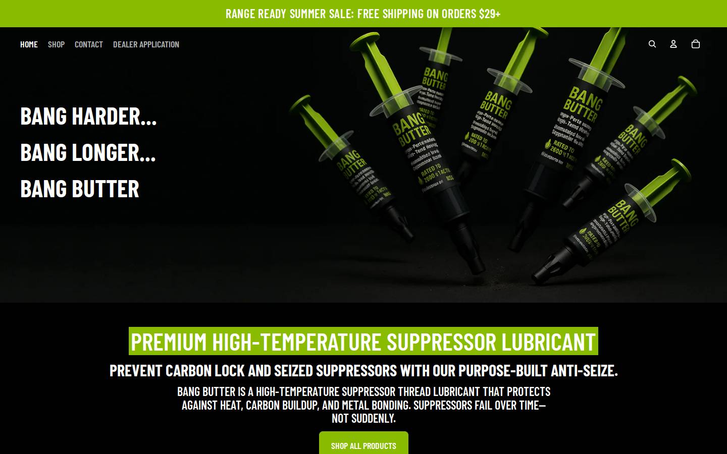 bangbutter.com homepage screenshot