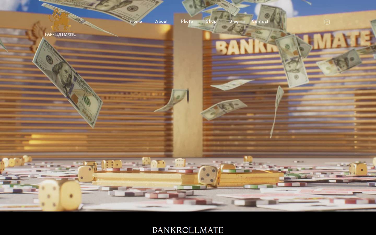 bankrollmate.com homepage screenshot