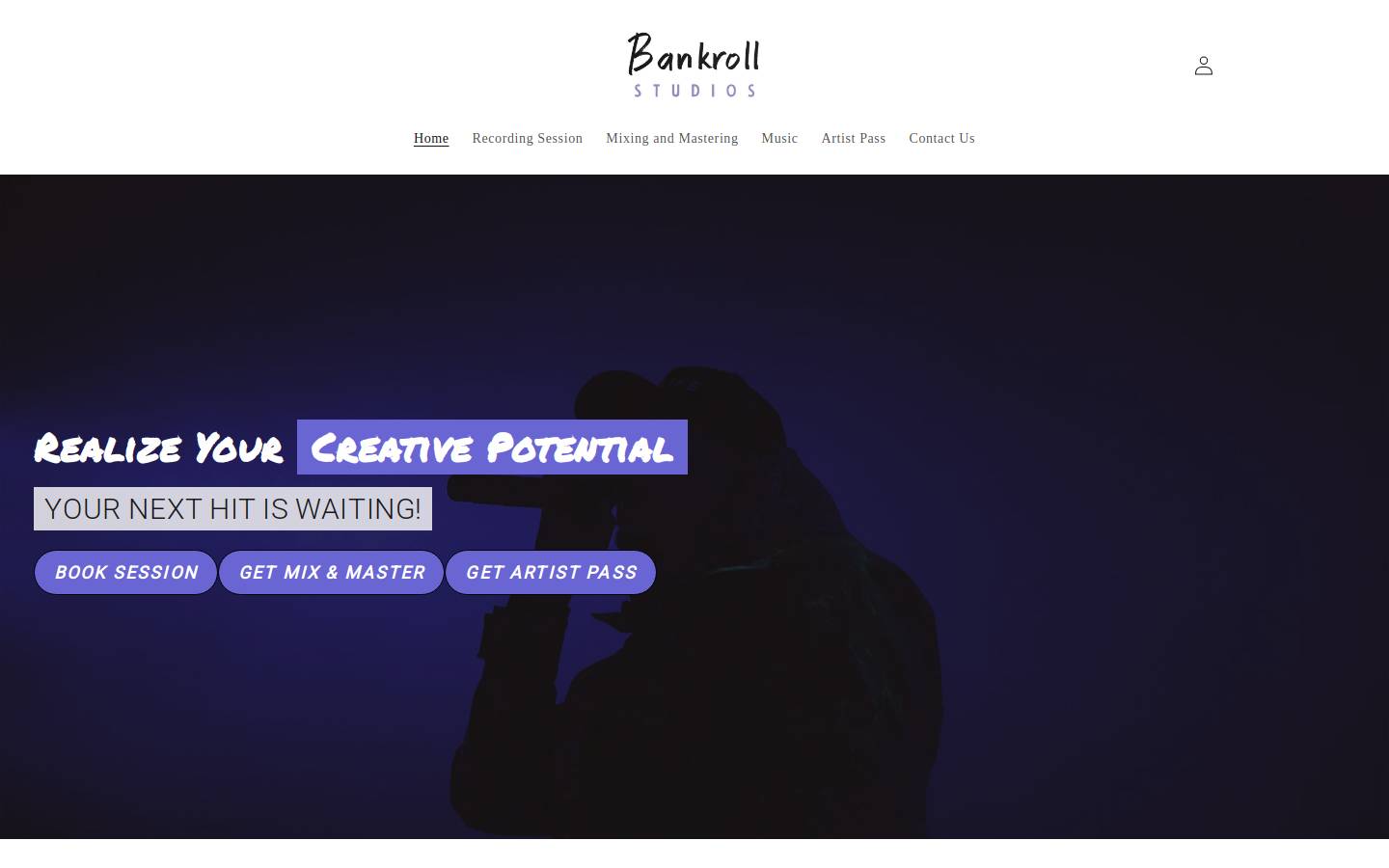bankrollstudios.ca homepage screenshot