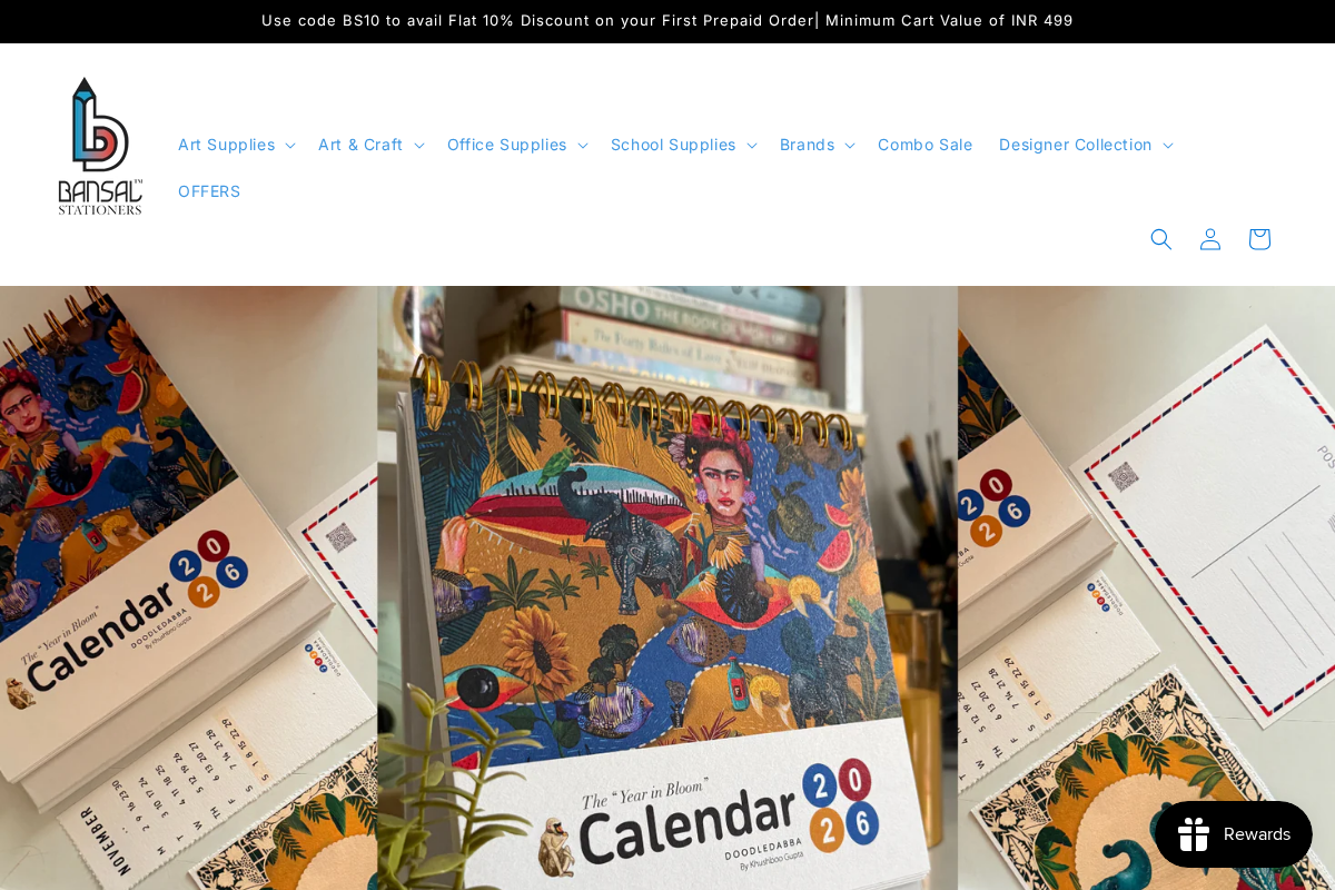 Bansal Stationers homepage screenshot