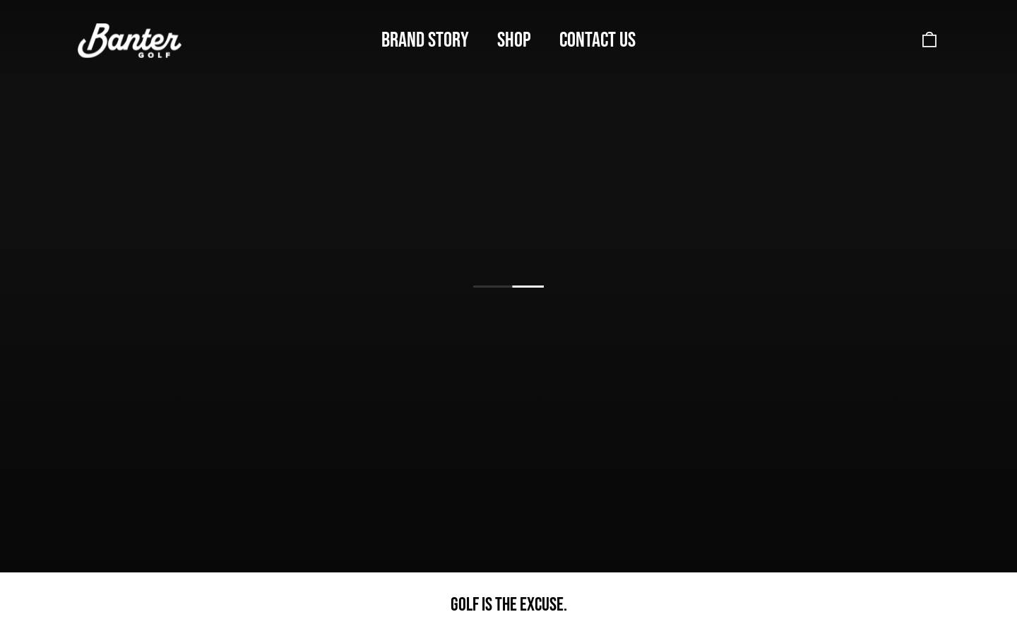 bantergolf.com homepage screenshot