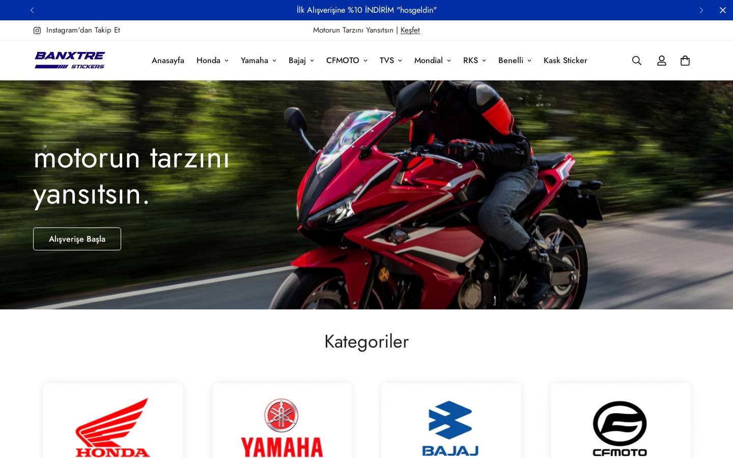 banxtre.com homepage screenshot