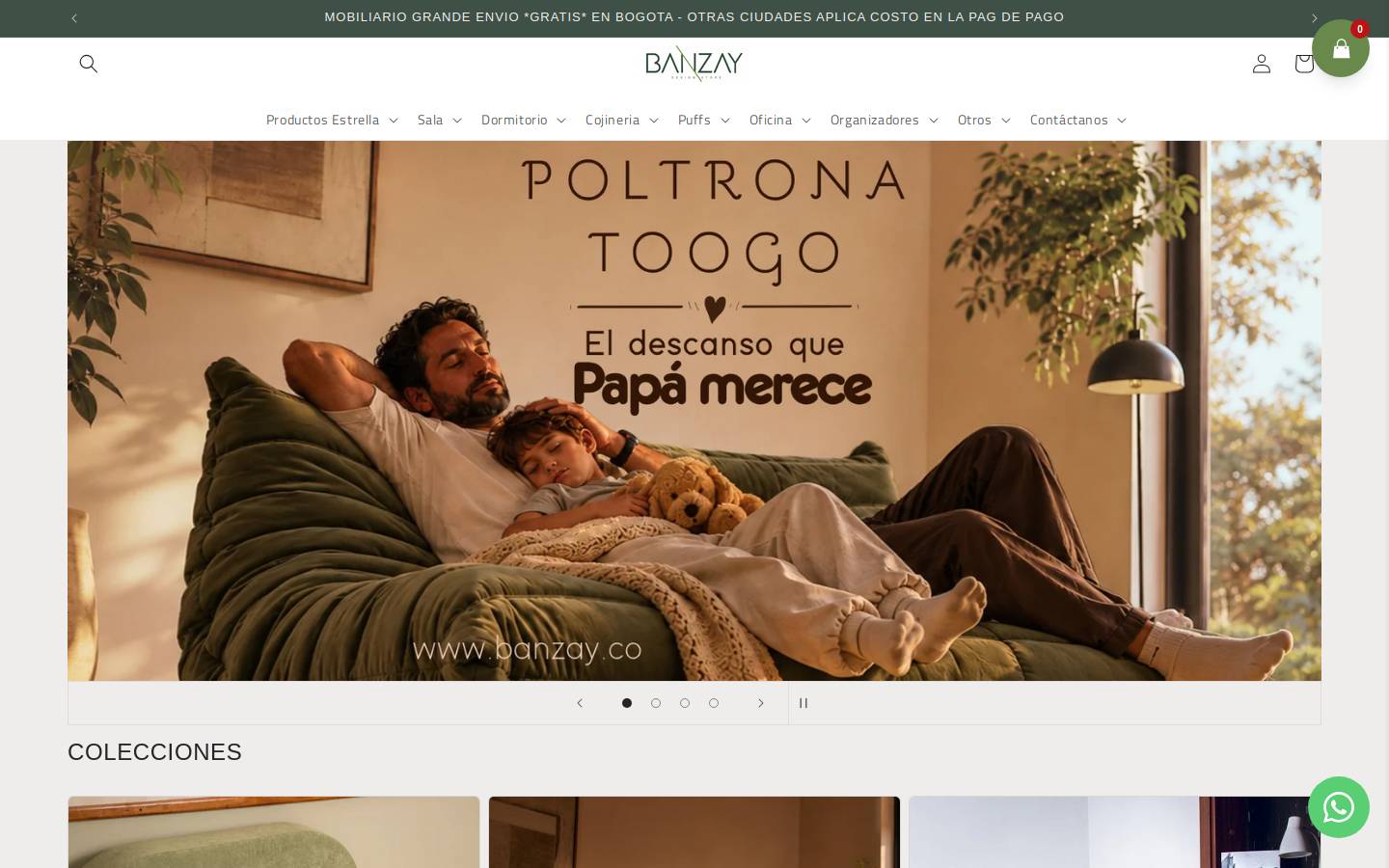 banzay.co homepage screenshot
