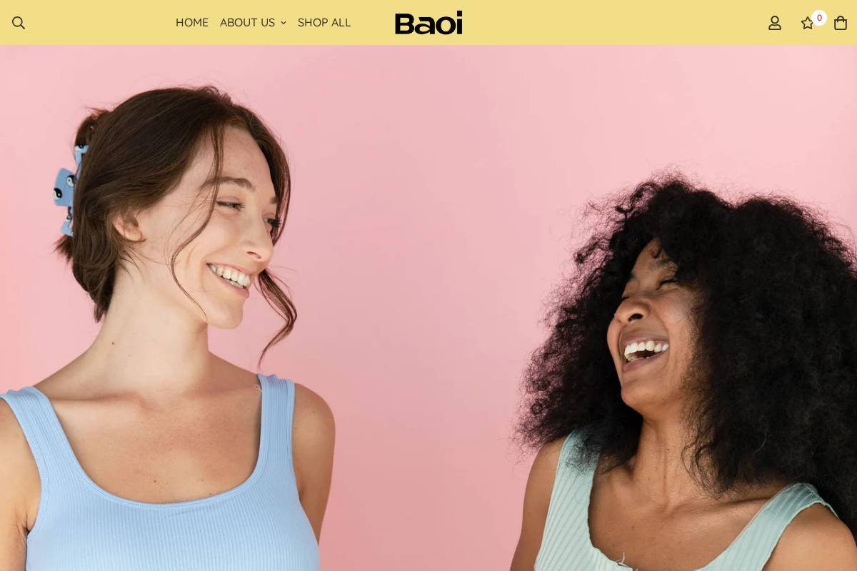 baoi.co homepage screenshot