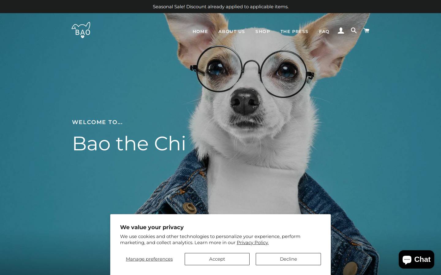 baothechi.com homepage screenshot