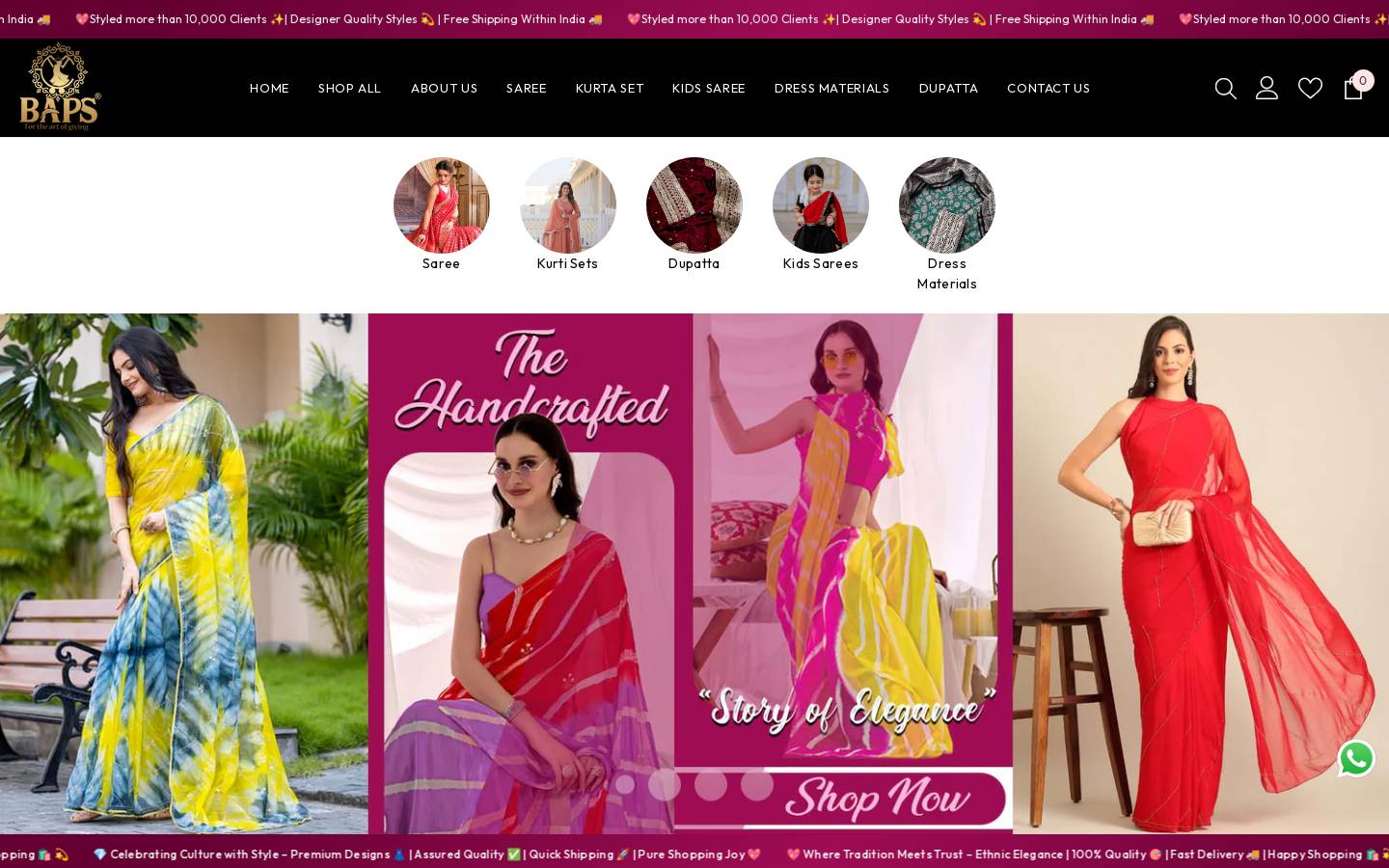 baps.co.in homepage screenshot