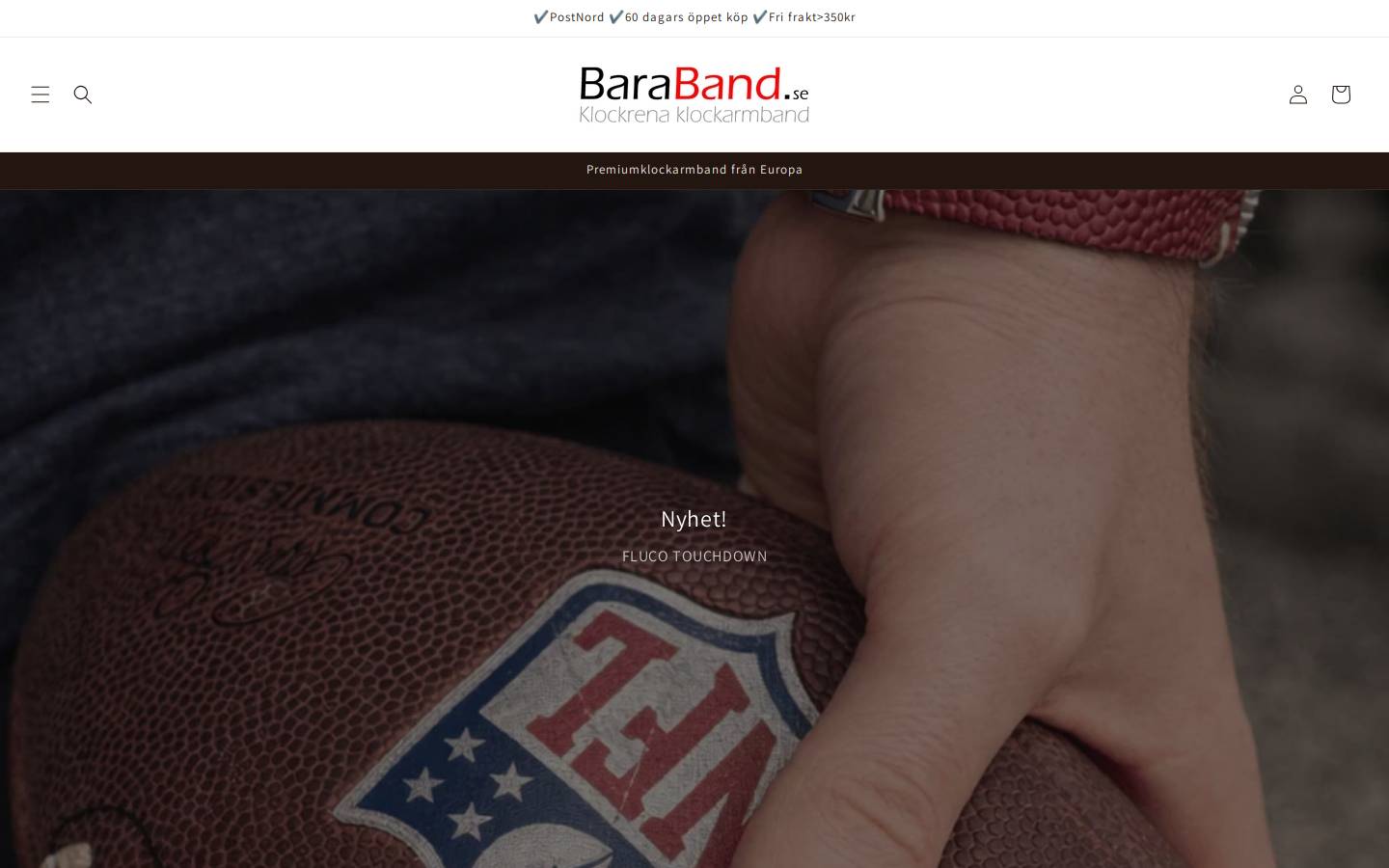 BaraBand homepage screenshot