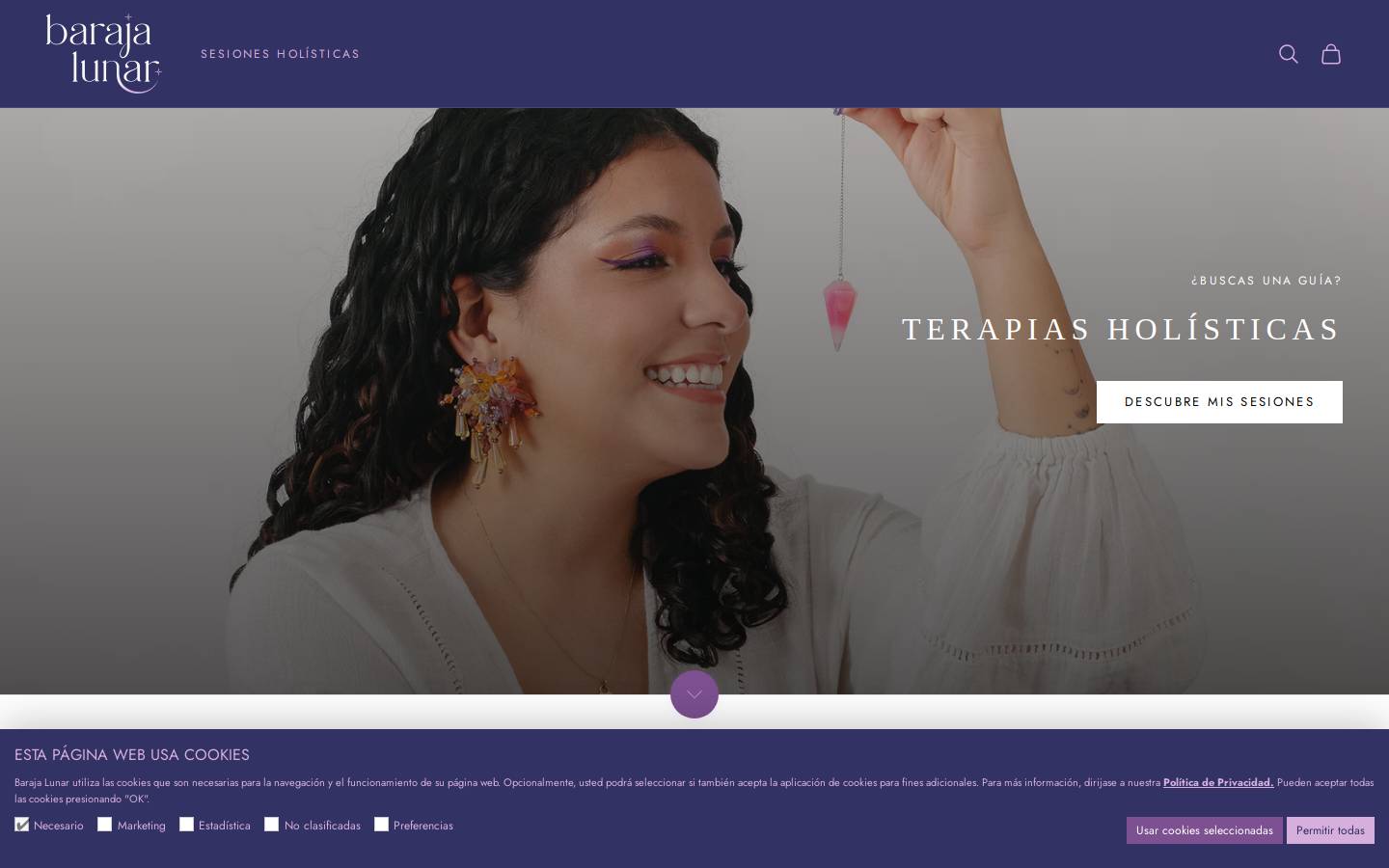 barajalunar.com homepage screenshot