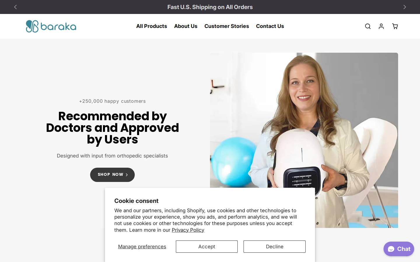 barakastore.net homepage screenshot