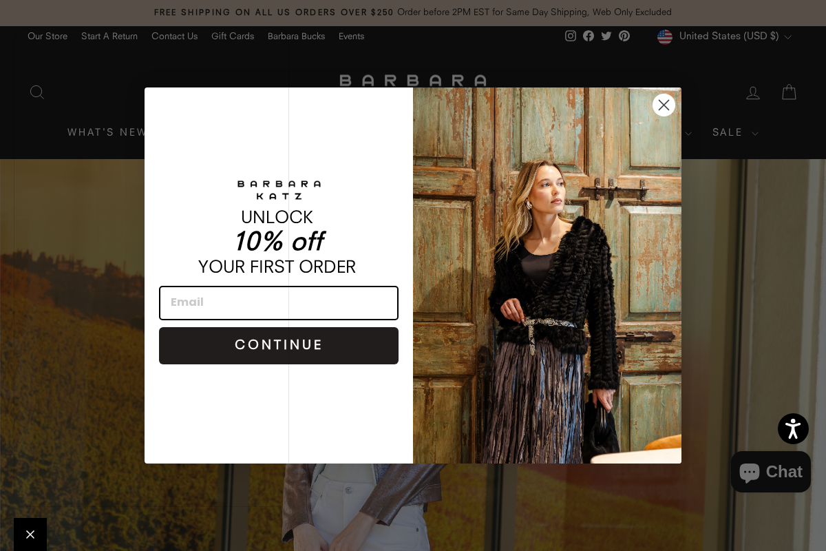 Barbara Katz homepage screenshot