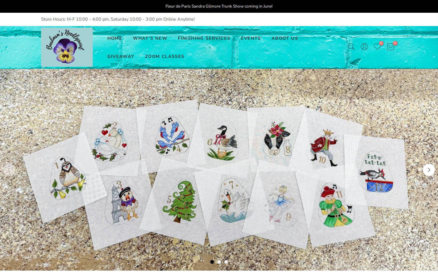 barbarasneedlepoint.com homepage screenshot