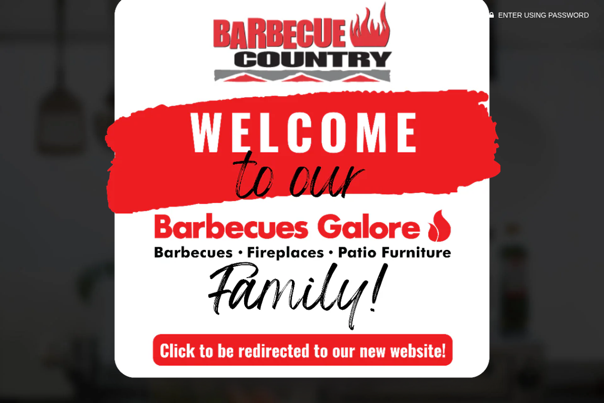 barbecuecountry.com homepage screenshot