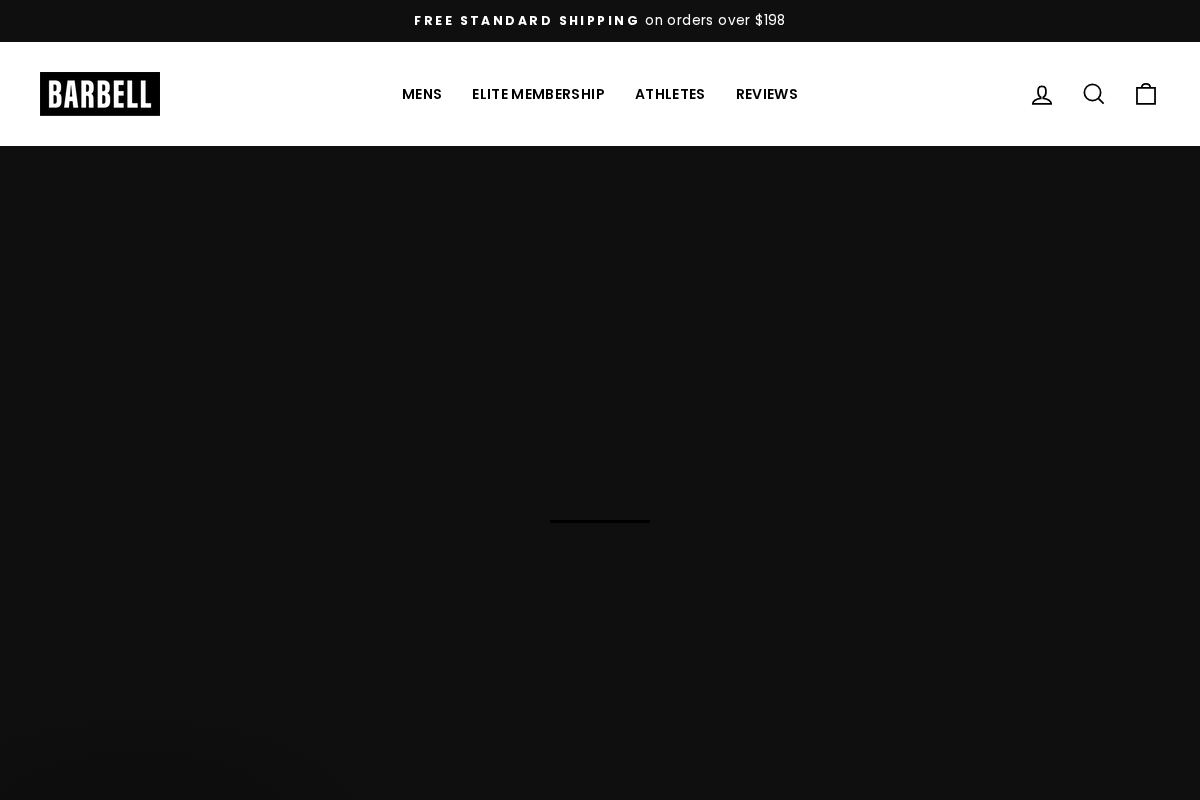 Barbell Apparel homepage screenshot