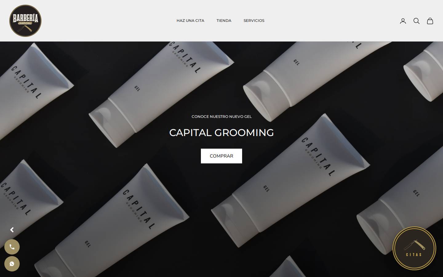 barberiacapital.mx homepage screenshot