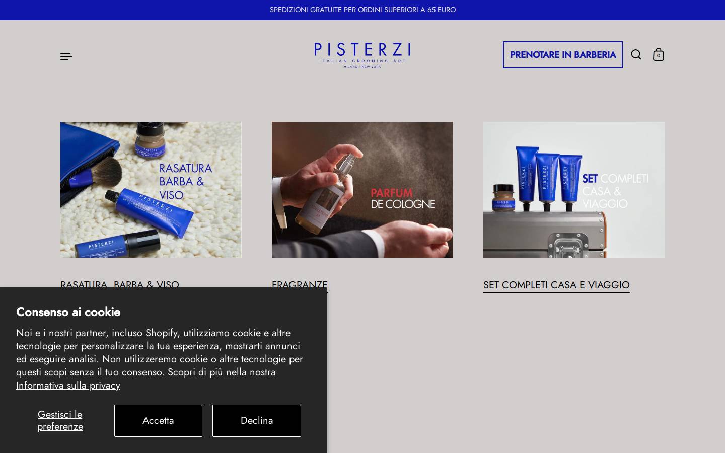 barberpisterzi.com homepage screenshot