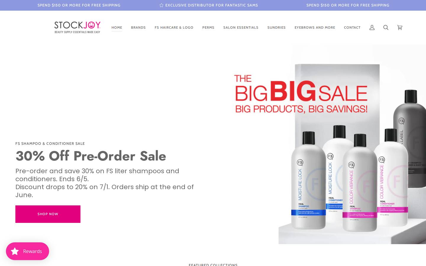 barberstockjoy.com homepage screenshot