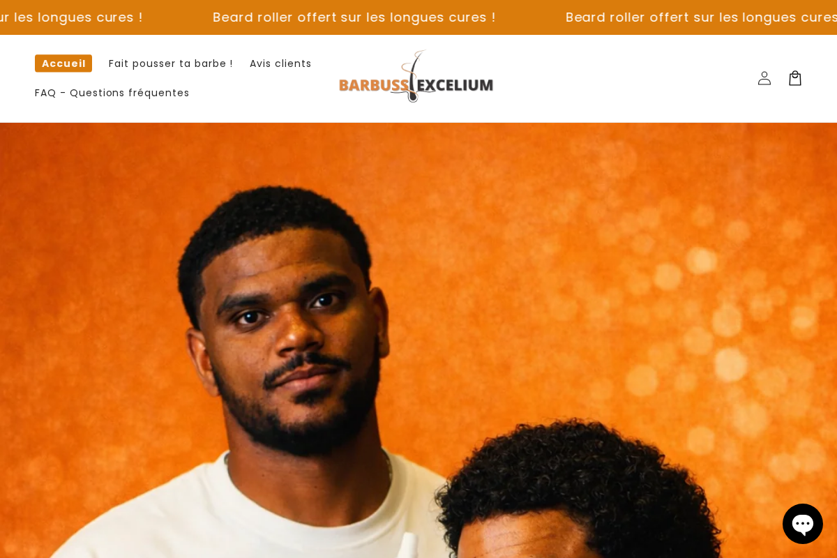 Barbussexcelium homepage screenshot