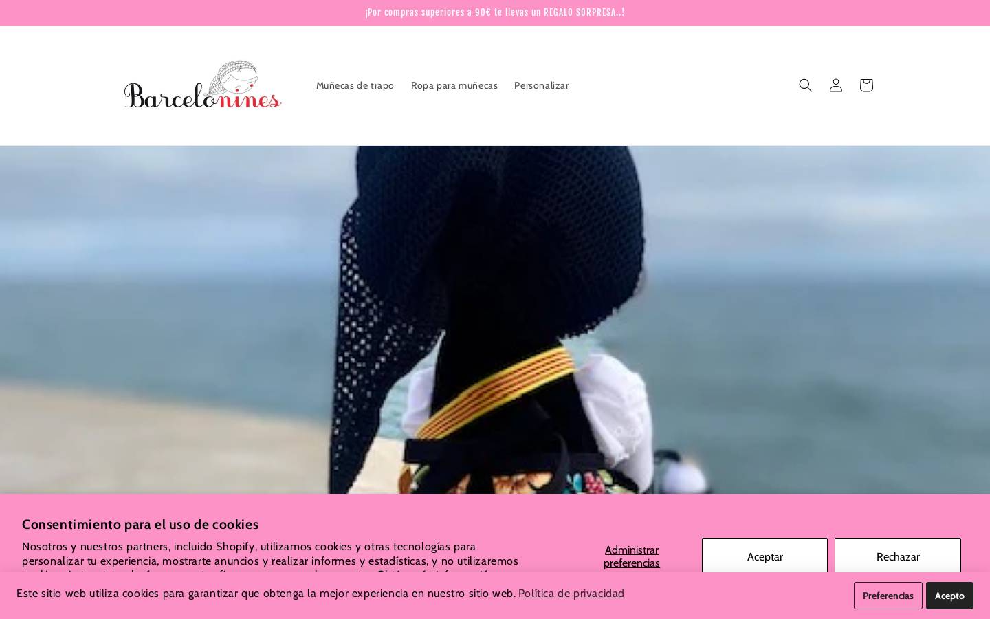 barceloninesonline.com homepage screenshot