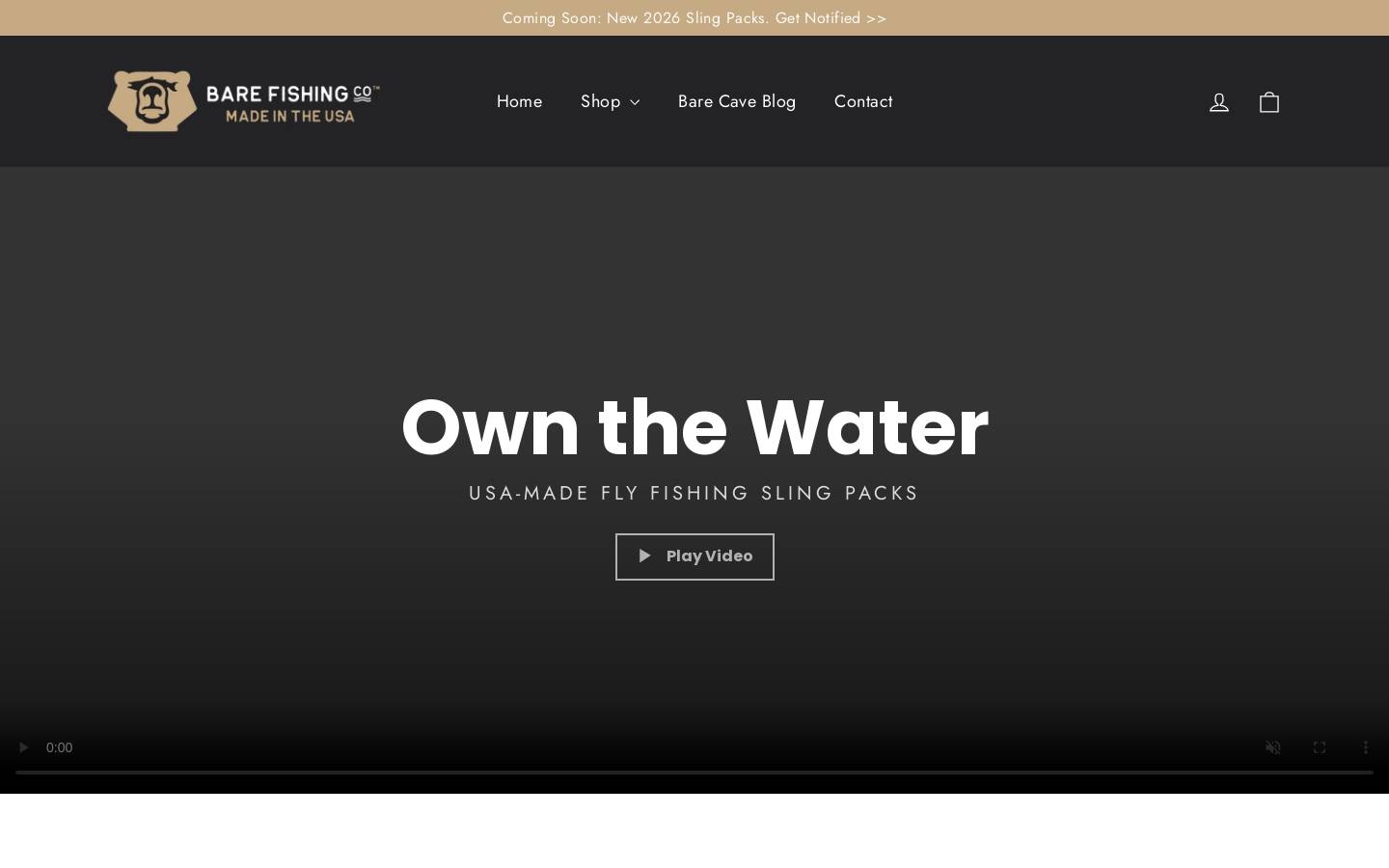 barefishingco.com homepage screenshot