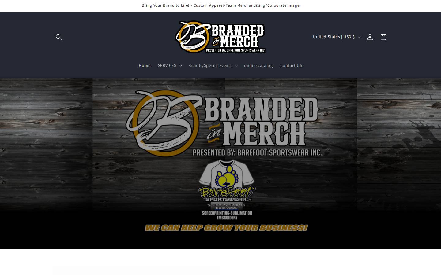 barefootsportswear.com homepage screenshot