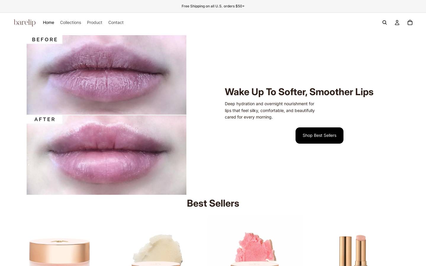 barelip.com homepage screenshot